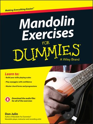 Mandolin Exercises For Dummies - ebook